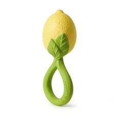 Прорезыватель-погремушка OLI&CAROL LEMON RATTLE TOY, погремушка