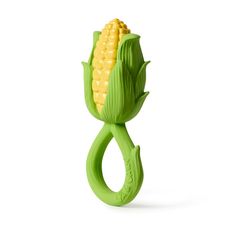 Погремушка-прорезыватель Oli&Carol CORN RATTLE TOY
