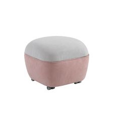 Пуф Micuna для кресла-качалки Moom Foot rest pink tierra/light grey