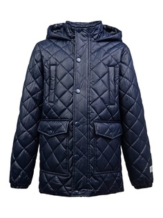Утепленная куртка для мальчика цв. тёмно-синий р.140 Play Today
