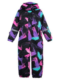 Комбинезон текстильный с полиуретановым покрытием для девочек PlayToday, цветной, 116