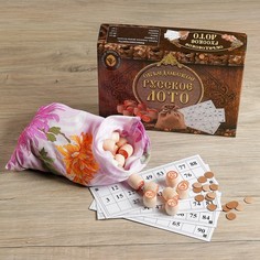 Настольная игра "Русское лото","Дуб" No Brand
