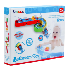 Набор игрушек для купания Крошка Я Игровая горка 4346707