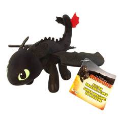Мягкая игрушка Как приручить дракона 66572 Плюшевые драконы №11 Беззубик черный