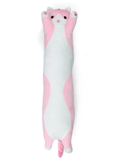 Мягкая игрушка Кот Батон Original Toys Худой 70 см Длинный Розовый обнимашка
