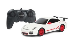 Машинка на радиоуправлении Rastar Porsche 911 GT3 RS 1:24, белый, 19 см