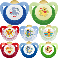 Пустышки NUK Trendline Disney "Винни Пух" 2шт. (латекс), 18-36
