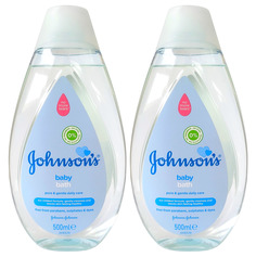 Пена гель для купания детская Johnsons Baby Baby Bath 500 мл в уп, 2 уп 1000 мл