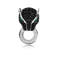 Бегунок из серебра VALTERA 117675, циркон/шпинель нано