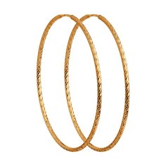 Серьги конго из красного золота SOKOLOV 140214