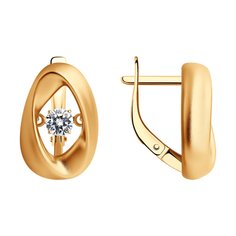 Серьги из серебра Diamant 93-120-01739-1, фианит