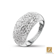 Кольцо из серебра р. 17,2 Phantasya S617 03 RH-54, swarovski