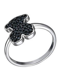Кольцо из серебра р. 18 Ювелирочка 1064652, шпинель