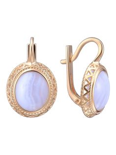 Серьги из серебра Ювелирочка 2073248, агат