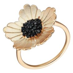 Кольцо из серебра р. 19,5 Ювелирочка 1063823, шпинель
