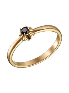 Кольцо из серебра р. 18,5 Ювелирочка 1056721, сапфир