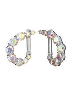 Серьги из серебра Ювелирочка 2074202, фианит