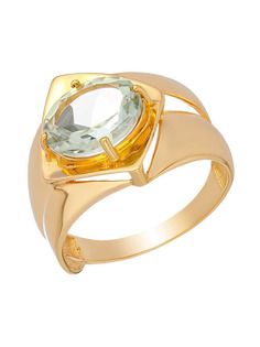 Кольцо из серебра р. 18,5 Ювелирочка 1041564, празиолит