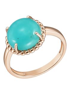 Кольцо из серебра р. 18,5 Ювелирочка 1063352, амазонит