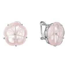 Серьги из серебра Ювелирочка 2086129, кварц\топаз