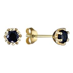 Серьги из серебра Ювелирочка 2087451, сапфир
