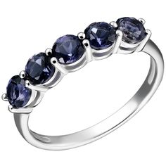Кольцо из серебра р. 18,5 Ювелирочка 1065896, иолит