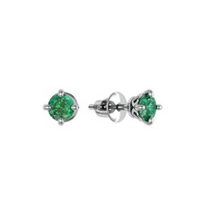 Серьги из серебра ПРИВОЛЖСКИЙ ЮВЕЛИР 351294-HR22, хризолит