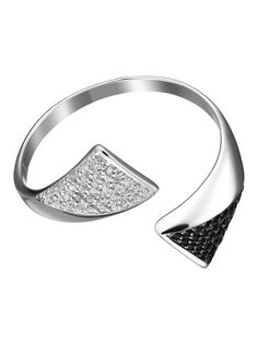 Кольцо из серебра р. 18,5 Ювелирочка 1062891, шпинель\фианит