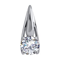 Кулон из белого золота Diamant 52-130-01727-1, фианит
