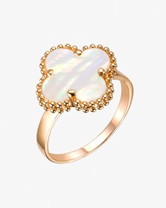 Кольцо из красного золота р.18,5 DIALVI JEWELRY 4RCL85W131, перламутр