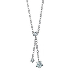 Колье-галстук из серебра 45 см JOOP! JPNL90532A450