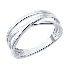 Кольцо из серебра р. 17,5 SOKOLOV 94014155