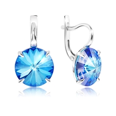 Серьги из серебра VALTERA 117916, Swarovski