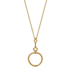 Колье из серебра 45 см JOOP! JPNL90619B450, эмаль