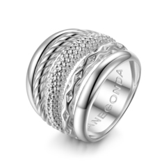 Кольцо из серебра р. 17,8 Pianegonda PCM32C