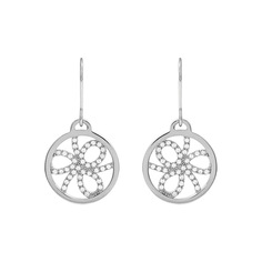 Серьги из латуни Les Georgettes 7032631 16 08 000, фианит