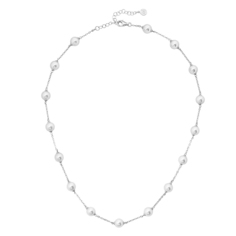 Ожерелье из серебра 40-45 см Majorica 15663.01.2.000.010.1, жемчуг