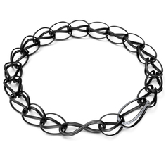 Ожерелье-цепь из серебра 52 см Pianegonda PCM06, фианит