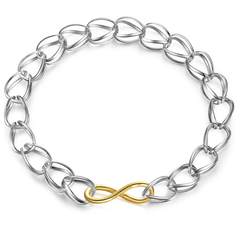 Ожерелье-цепь из серебра 52 см Pianegonda PCM01