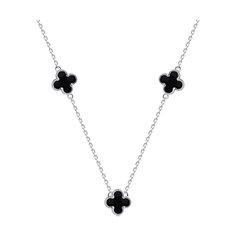 Колье из серебра 50 см SOKOLOV 94070950, эмаль