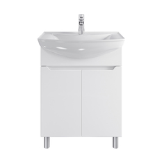 Тумба с раковиной SanStar Bianco 75 напольная