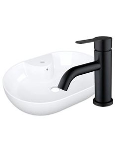 Раковина накладная BAU Nimb 60х42 со смесителем Dream Black Bauedge