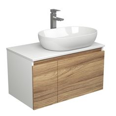 Комплект для ванной(Тумба Bau Blackwood 80+Раковина BAU 59х40+ Смеситель Hotel Still) Bauedge