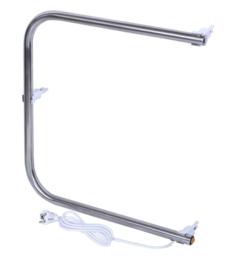 Электрический полотенцесушитель П-образный 500x500 ТЭРА