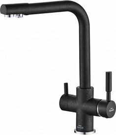 Смеситель для кухонной мойки Steel Hammer SH 552 Black Cr Zor G
