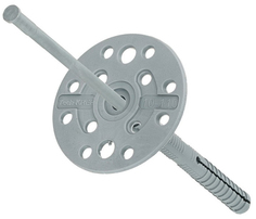 Дюбель для теплоизоляции 10х120мм пластиковый гвоздь (упак. 50шт.) Noname