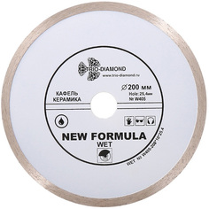 Круг алмазный сплошной для электрического плиткореза 200х25,4x2,2мм Noname