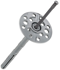 Дюбель для теплоизоляции 10х140мм пластиковый гвоздь (упак. 50шт.) Noname