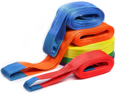 Строп текстильный полиэстер 90 мм грузоподъёмный (3 т) петлевой (3 м) Noname