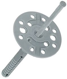 Дюбель для теплоизоляции 10х80мм пластиковый гвоздь (упак. 50шт.) Noname